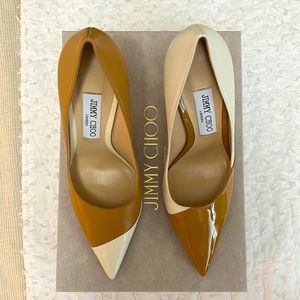 Jimmy Choo Love 100 Butter Rum & Latte, Size 39
